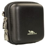 RivaCase 7023 (PU) Davos Digital Case black leather Θήκη φωτογραφικής μηχανής